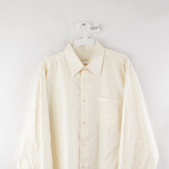 Fratelli Moda Mens 16.5 34/35 Dress Shirt White - Picture 2 of 7